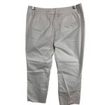 Dressbarn 8P Blend Pants Button Pockets White 77% Cotton 20% Polyester Size 8 Photo 7