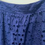AQUA  navy skirt with cutouts Photo 1