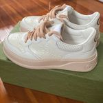 Gucci GG Embossed Sneakers, size 37.5, pink Photo 9