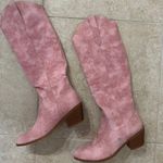 Goodnight Macaroon Pink Cowboy Boots Photo 1