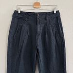 Sundance  Vie De Reve Paperbag Pants Gingham Checkered Linen Blend Size 10 Photo 8