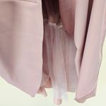 AQUA New  Formal Satin Strapless Midi Dress Pink Bow Women's Size 6 Photo 8