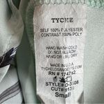 fab'rik Mint green and pink mock neck tropical print mini dress size small Photo 4