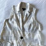 Maeve  Long Linen Vest, size 4 Photo 7