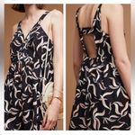 Anthropologie Hei Hei‎ ,  Black Floral Romper, Culottes, Fun design, size M Photo 1