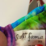 Luli Fama Groovy Baby Twist Bandeau Bikini Top NWT Photo 6