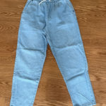 Bobbie Brooks Women's Light Blue Mom Jeans Size 12P Photo 0