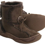 Sorel Pakua Chocolate Brown Fur Lined Snow Boots Photo 0