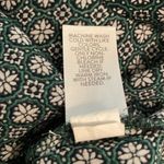 J. Jill Green Floral Print Midi Skirt & Matching Blouse Womens Size Small Career Photo 11