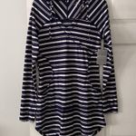 Athleta  Brand New Beach Dress size M navy blue and white see pictures Photo 0
