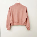 VICI NWT Williams Cotton Henley Sweatshirt Blush Pink Photo 4