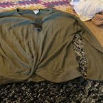 Paper Crane NWT  large green top Photo 1