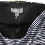 Lysse  Navy Blue Houndstooth Pull-on Crop Pants Size XS Photo 3