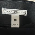 Dana Buchman NWT Dana‎ Buchman Curvy Mid Rise Trouser Black Size 18 relaxed leg Photo 5