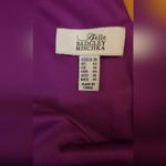 Badgley Mischka Belle  Amanda Orchid Cascading Ruffle Dress Size 10 Photo 4