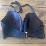 Smart & Sexy  Swim
Black Halter‎ Bikini Top full
Coverage support
Size 40D Photo 2