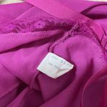Vintage Anthea Style 8025 Baby Doll Fuchsia Lace Trim Slip Dress 38 Ave Size M Photo 5