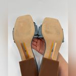 Sam Edelman  Waylon Leather Slide Sandals – Dark Coastal Blue Suede Photo 5