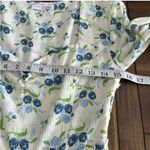 Sweet Baby Jamie Ivory Floral Print Tiered Midi Dress Size XS NWT NEW Lined Blue Photo 7