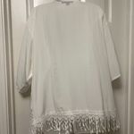 Kate & Mallory  White Floral Shrug Photo 2