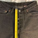 Levi's Levi’s 501 Button Fly Red Label Size 9M Black Denim women 1994 Photo 4