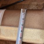 Vintage Elka Metallic Colorblock Purse Shoulder Bag Flap Closure Y2K Vintage Gold Photo 9