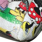 adorable white satchel with black handles and whimsical Disney ca… Photo 11