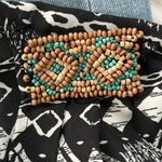 Miss Me Open Front Aztec Cardigan With Beaded Shoulder Photo 3