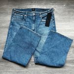 Edwin Marli Wide Leg Ankle Length Women's Jeans Size 32 Medium Wash NWT Blue Photo 6
