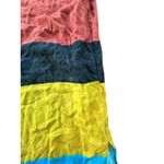 Mara Hoffman Swim Striped Maxi Dress Short Sleeve Multicolored Size M Photo 1