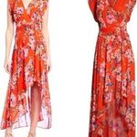 Eliza J Floral High/Low Maxi Dress Mint Condition Size 4 Photo 2