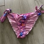 frankie's bikinis Frankie’s Colby Floral‎ Tie-Dye Bikini Bottom size Medium Photo 3