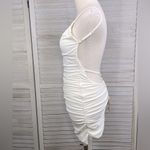 Tiger Mist  Kalli Bodycon Mini Dress Strappy Cutout Back White-Small Photo 1