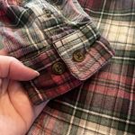 Carhartt  Flannel Button-up Shirt Women’s Size XS 0 2 Long Sleeve Plaid Pockets Photo 3