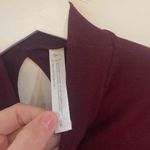 Unbranded Bodysuit turtle neck long sleeve S/M ribbed red wine Photo 4