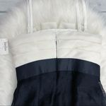 Kay Unger Black and Cream Silk Blend cocktail dress Size 0 Photo 2