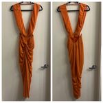NWT Baobab Collection Mia Dress in Papaya Size Large Orange Photo 3