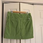 Vineyard Vines  Bright Green Corduroy Mini Skirt | Size 8 | Classic Preppy Style Photo 1