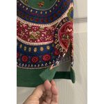 Anthropologie Maeve Skirt Sz 2 Textured Pencil Floral Career Summer Boho Vibrant Photo 2