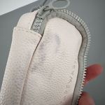 Athleta  Rewards White Leather Travel Pouch Sunglasses‎ case bag Photo 4