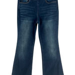 Sofia Jeans by Sofia Vergara Melisa‎ Flare Dark Blue Stretch Denim Pull Photo 0