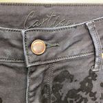 Cartise Damask Black Velvet Embossed Jeans 8 Photo 2
