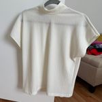 Bedford Fair Lifestyle White Keyhole-Back Top  Photo 1