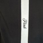 PINK - Victoria's Secret VS Pink Logo Script Cotton High Waist Full Length Legging Black Size XXL NWT Photo 6