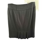 Alfani Black Knee Length Pencil Skirt Rayon Nylon Spandex Womens Size 4 Photo 4
