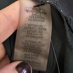 Calvin Klein  Dark Green V-Neck Long Sleeve Blouse Photo 3