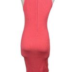 DAVID KOMA For FWRD Maxi Dress in Red Orange Medium New Womens Ribbed Knit Midi Photo 6