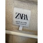 ZARA  Beige Crew Neck Sweatshirt Casual Pullover‎ Comfy Everyday Top Photo 2
