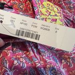 J.Crew NEW Pink Yellow Embroidered Romper Floral Belted Pockets Resortwear Photo 6