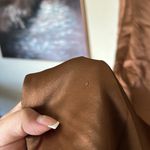 House Of CB  Sakina Long Sleeve Satin Minidress Espresso‎ Coffee Brown NWOT sz M Photo 6